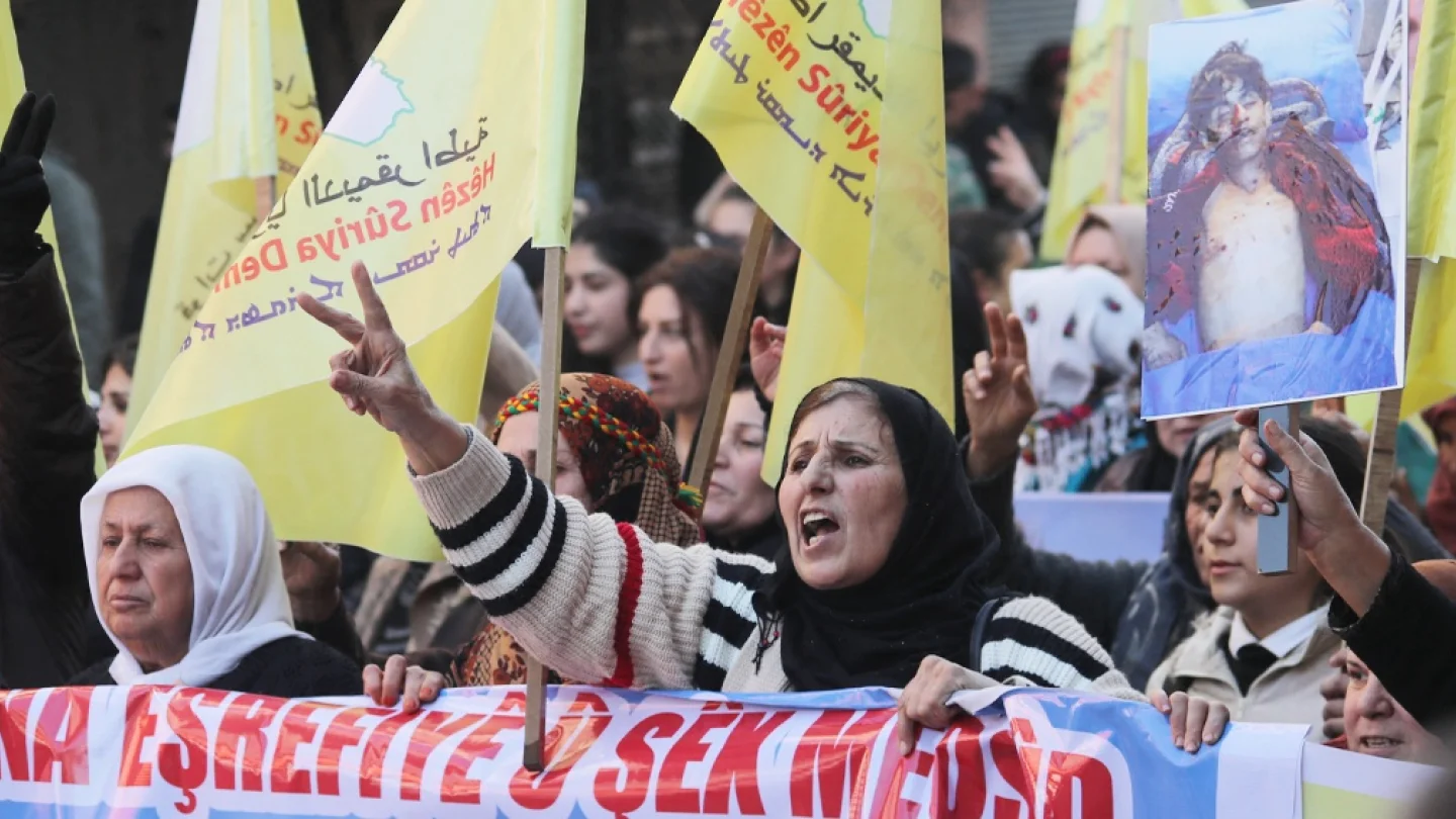 Halep için eylem / foto:AFP