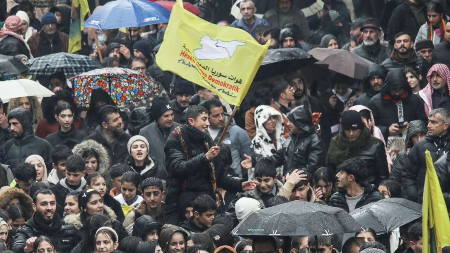Qamışlo işgal saldırıları tepki/foto:AFP