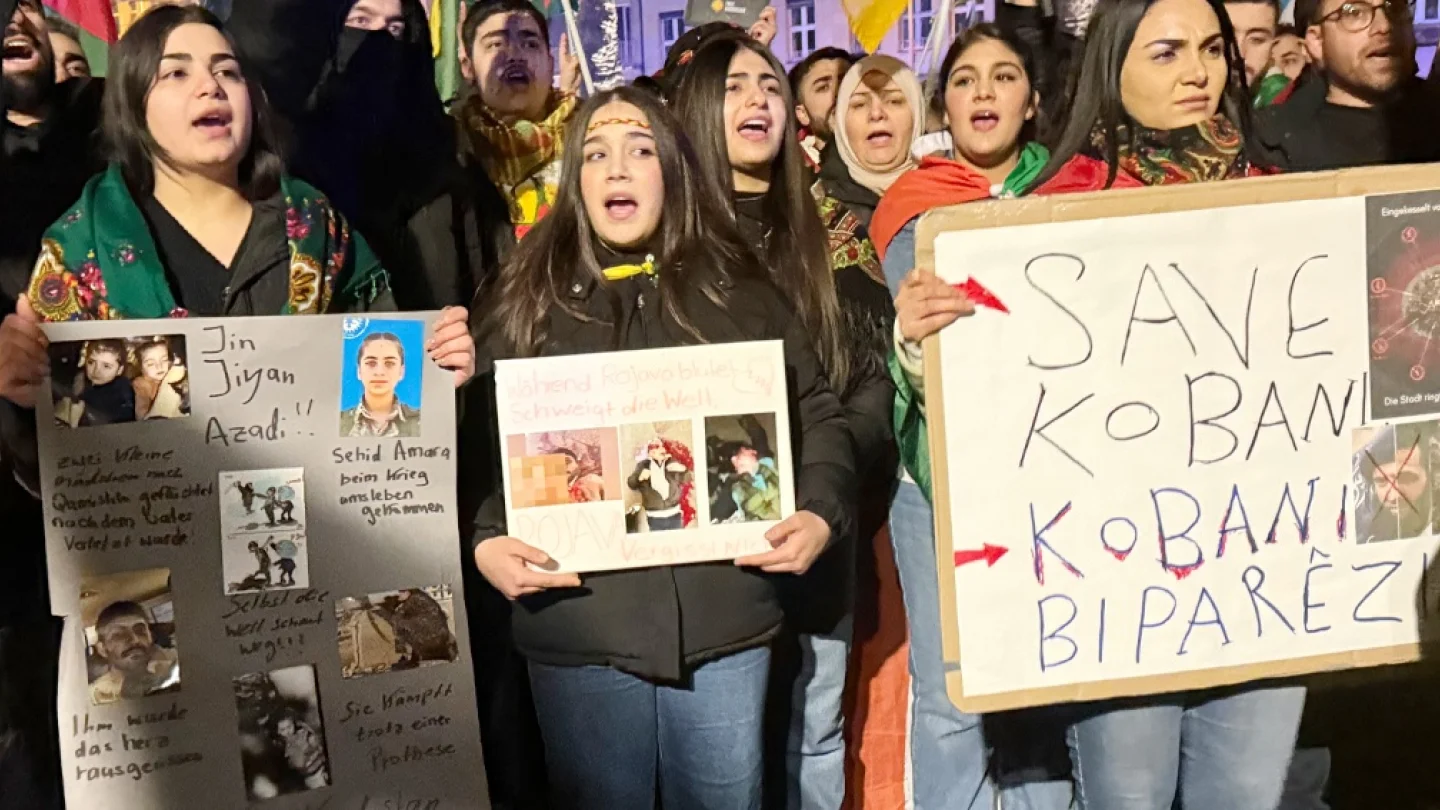 Rojava için eylem, Köln