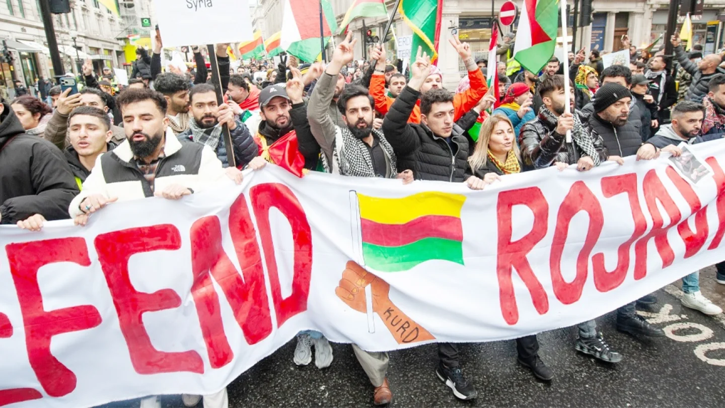 Rojava eylem