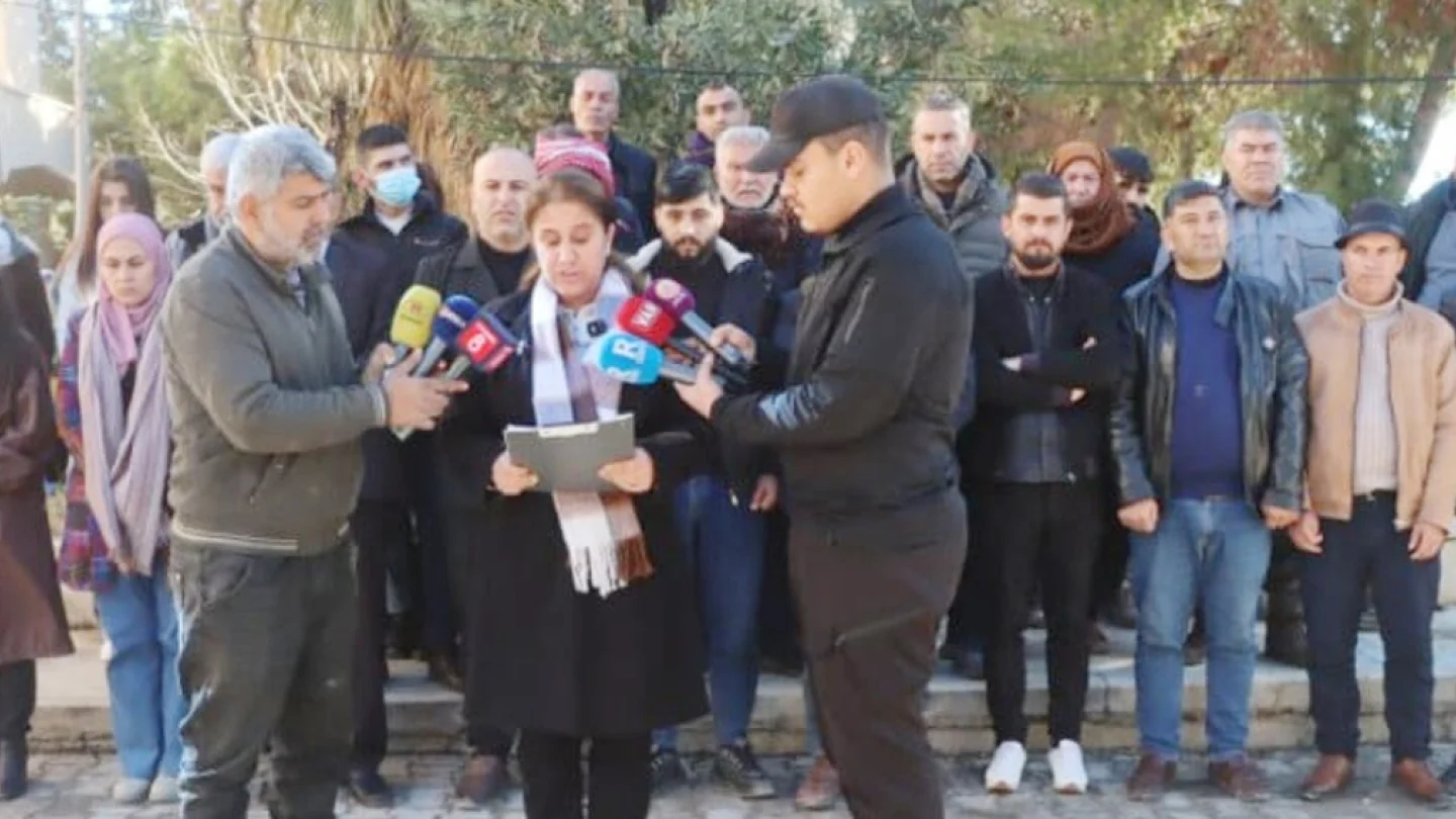 Kobanê Su Kurumu açıklama