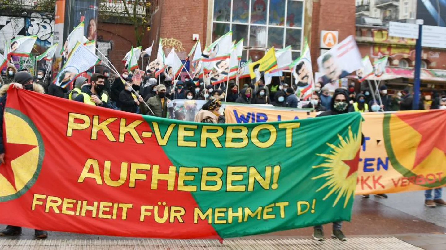 PKK yasağı protestosu / Hamburg