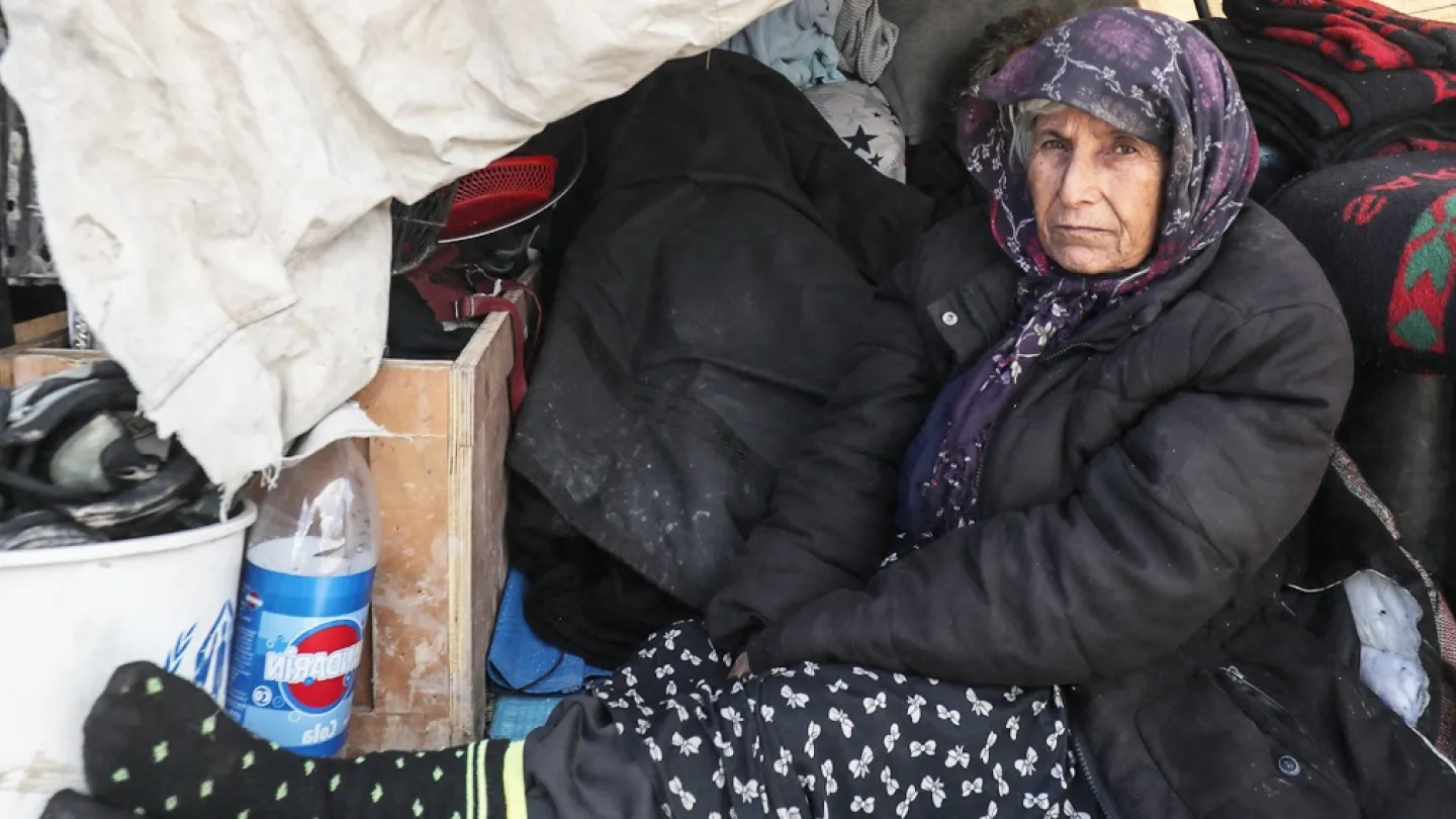 Yerinden edilen Kürtler / foto:AFP