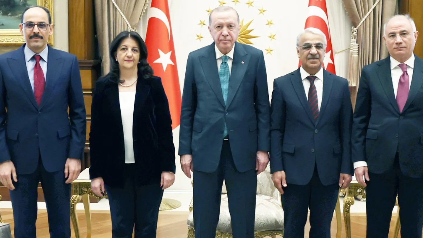 DEM Parti İmralı Heyeti'nin Erdoğan ile görüşmesi