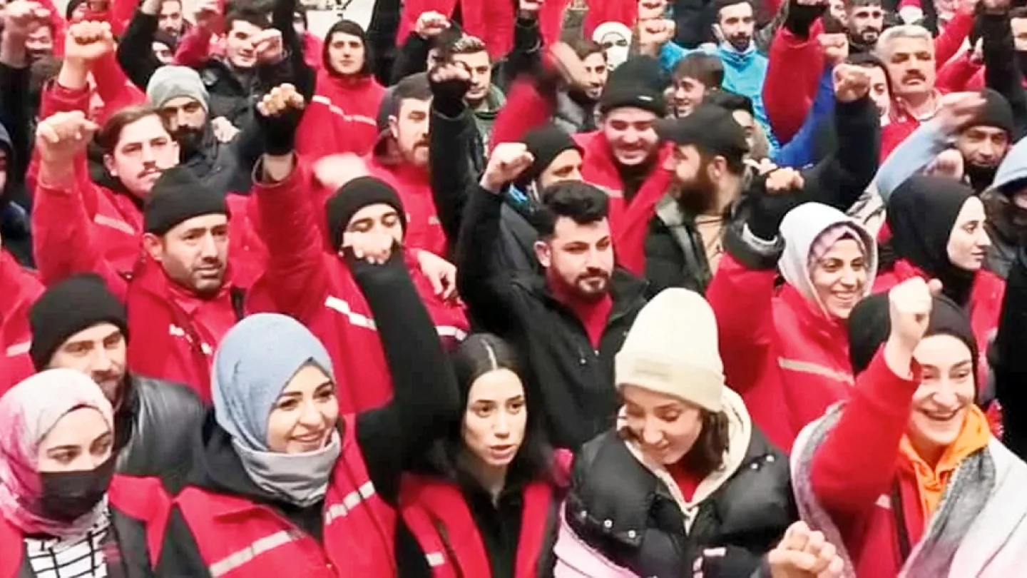 Migros işçileri direniş