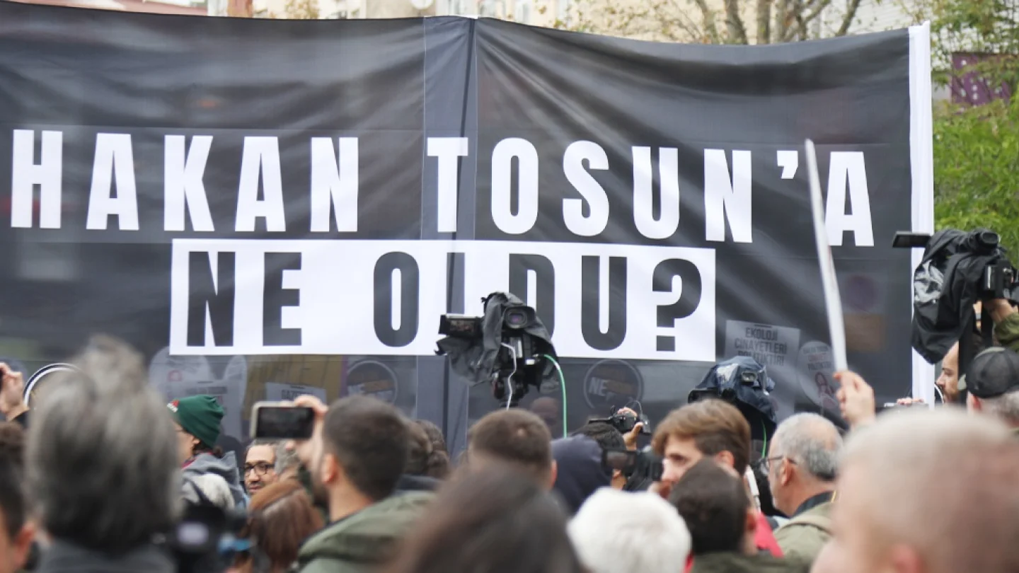 Hakan Tosun için eylem