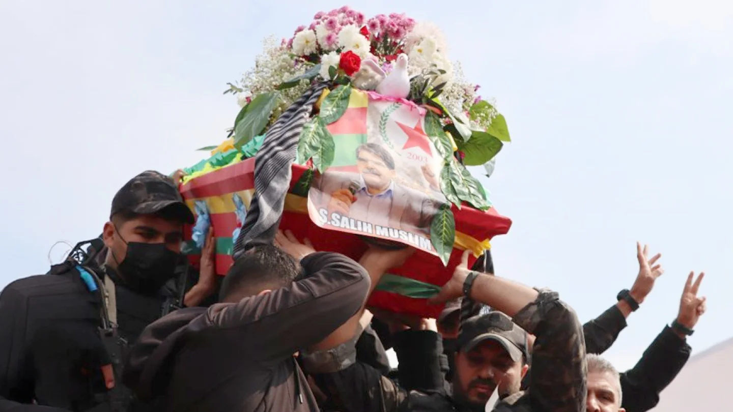 Salih Muslim cenaze töreni