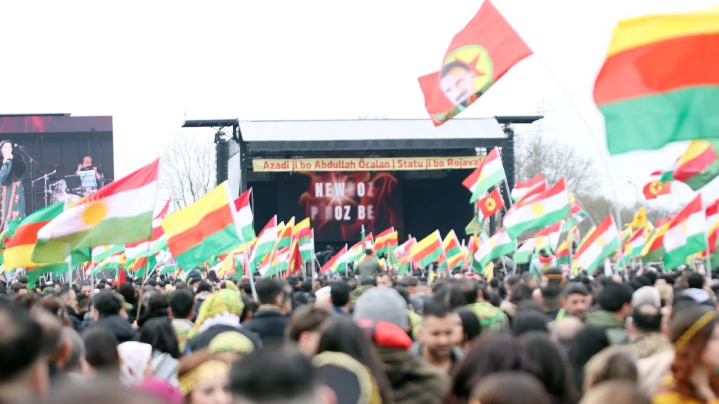 Frankfurt Newroz / foto: Erkan GÜLBAHÇE