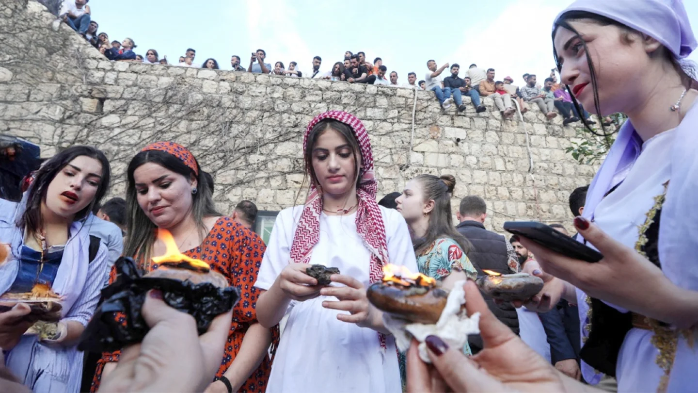 Êzîdî kadınlar /foto:AFP