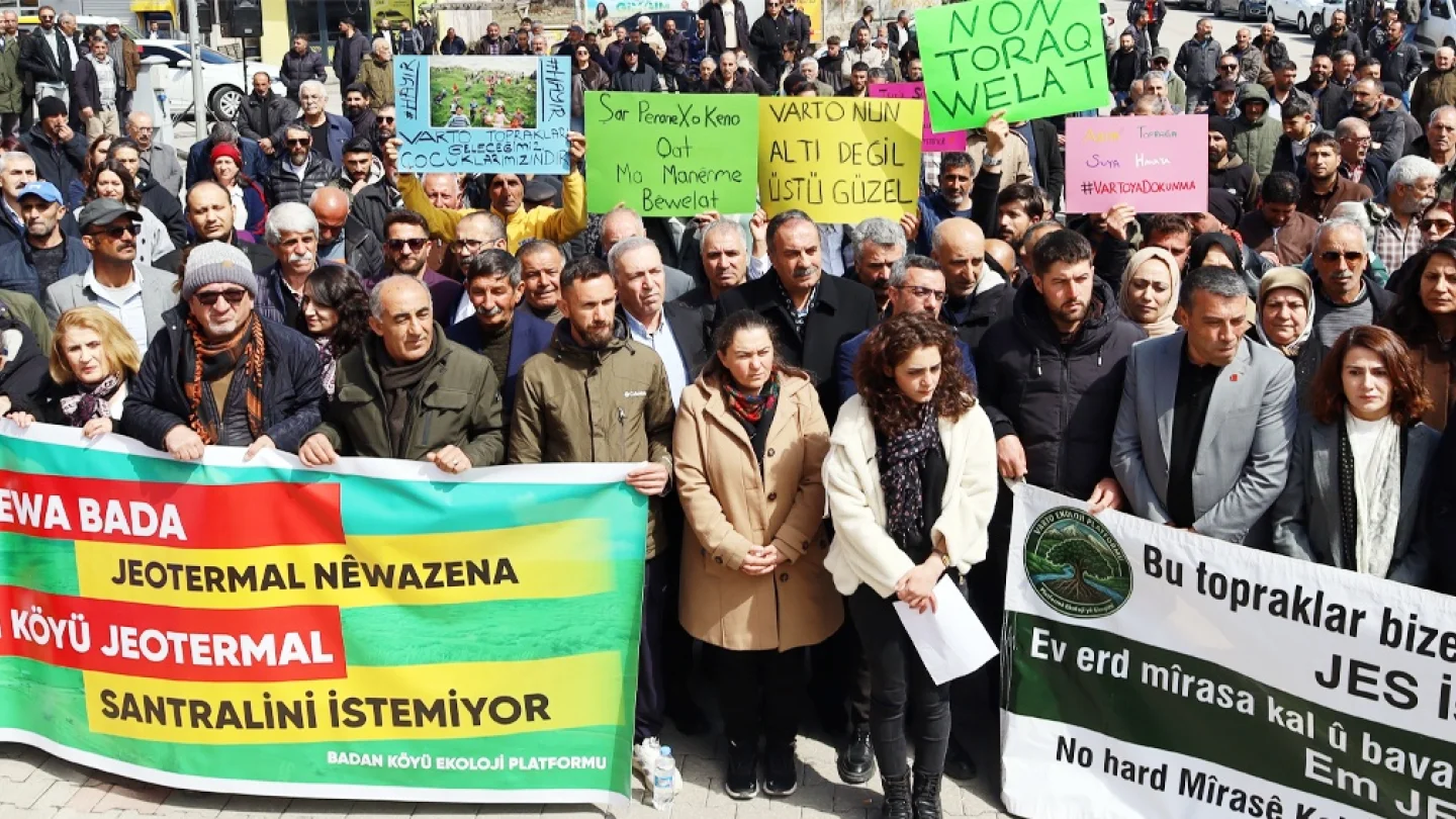  Jeotermal Enerji Santrali (JES) protesto