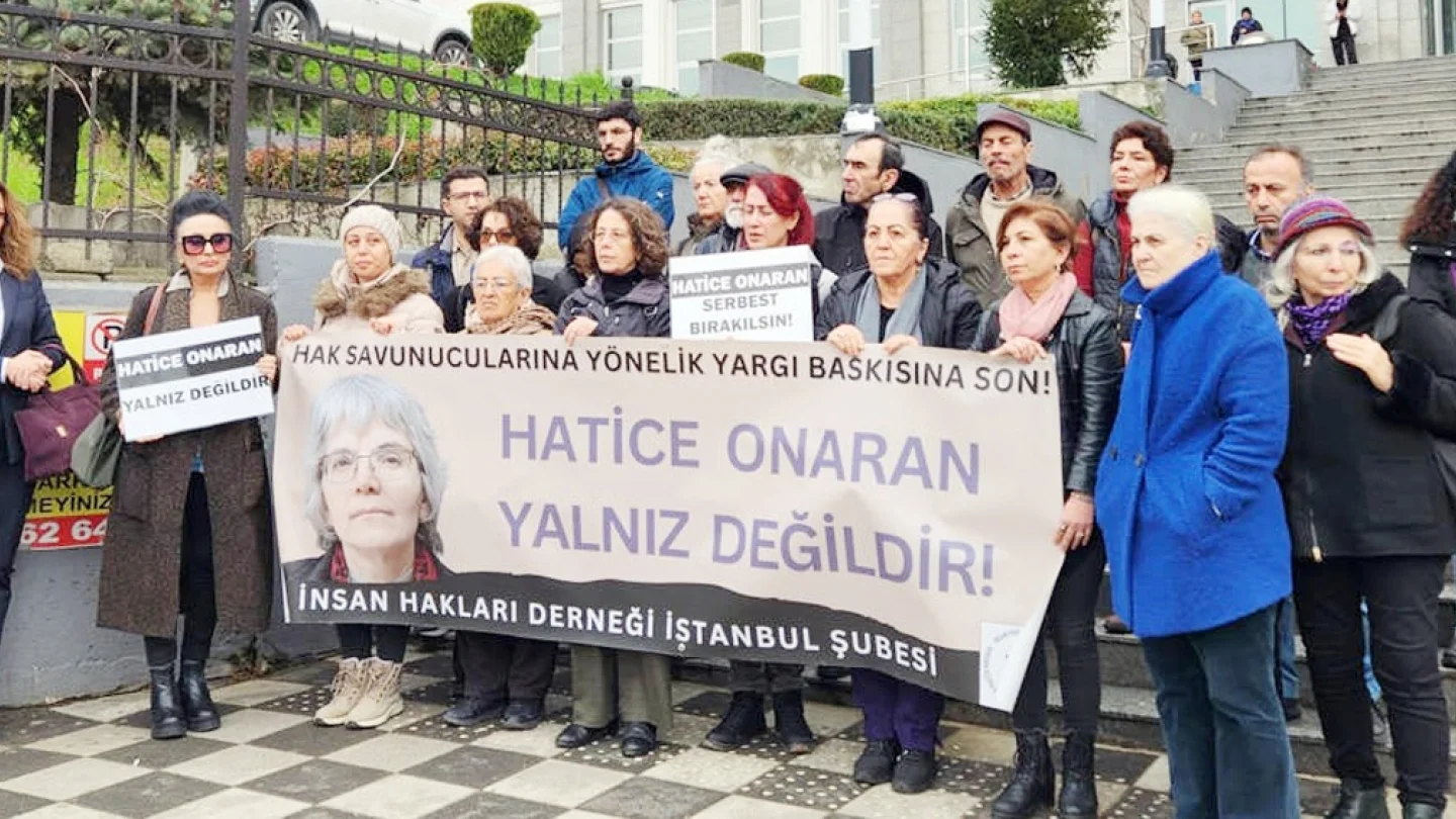 Hatice Onaran için eylem