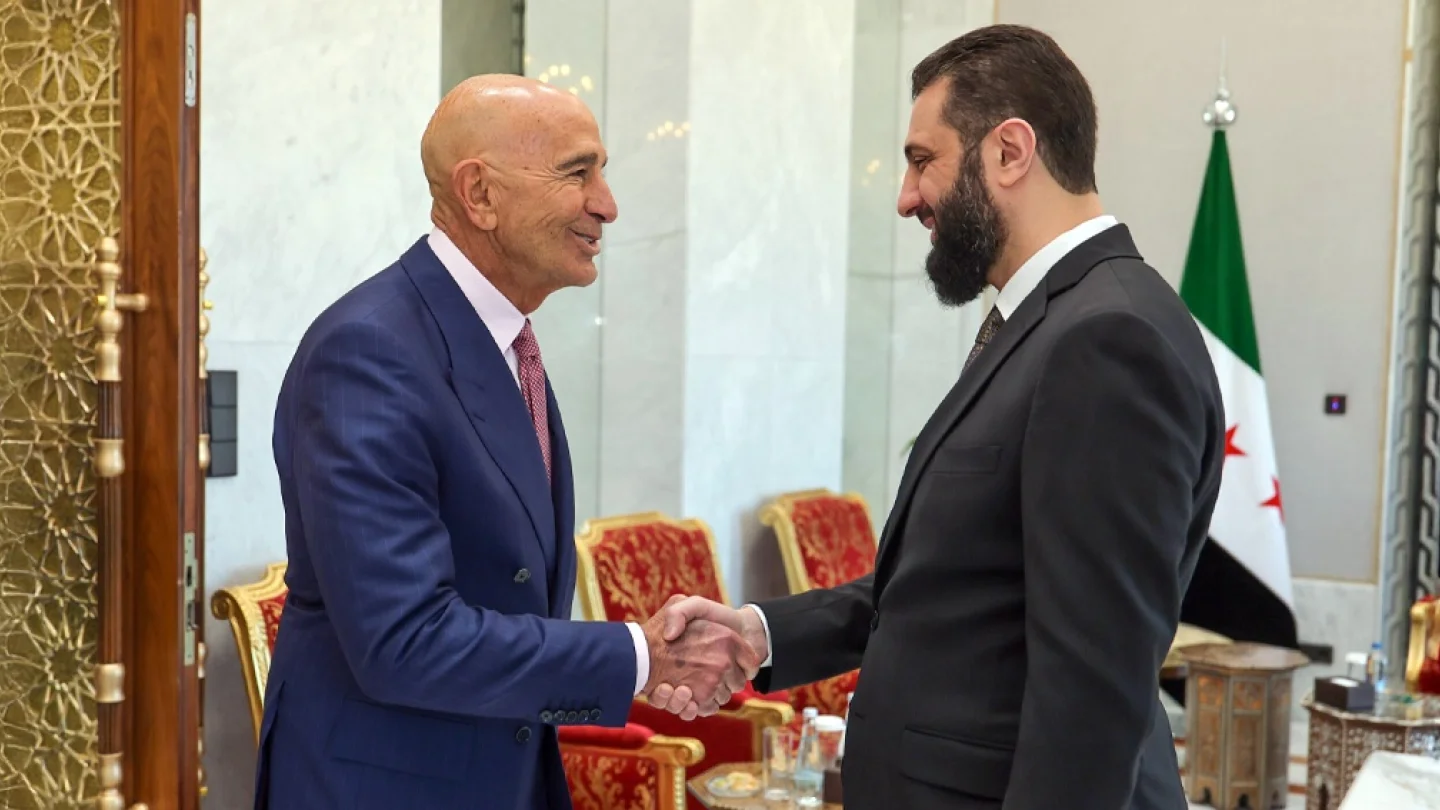 Tom Barrack ve Ahmed El Şara