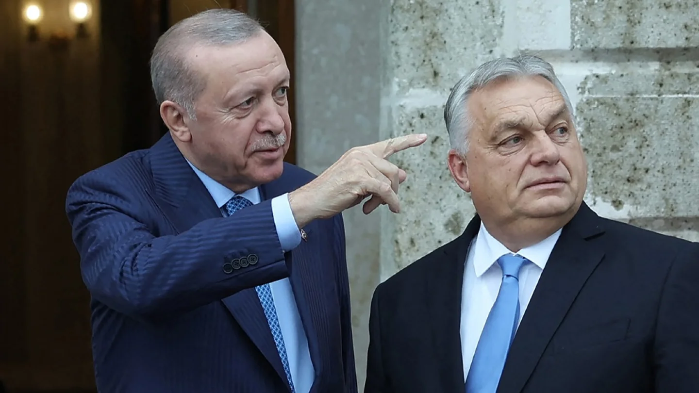 Erdoğan ve Orban/foto:AFP