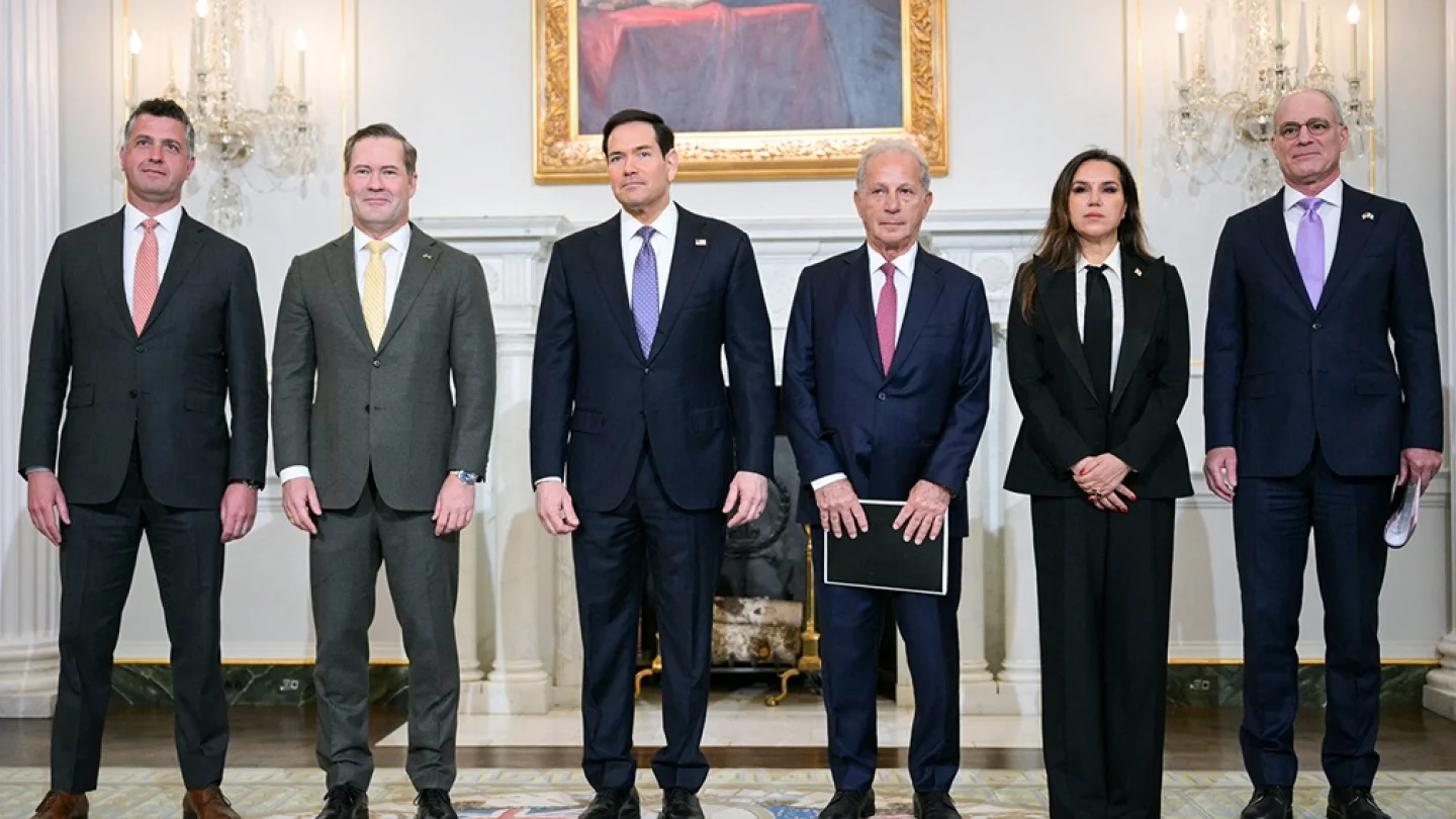 ABD, Lübnan ve İsrail görüşme/foto:AFP