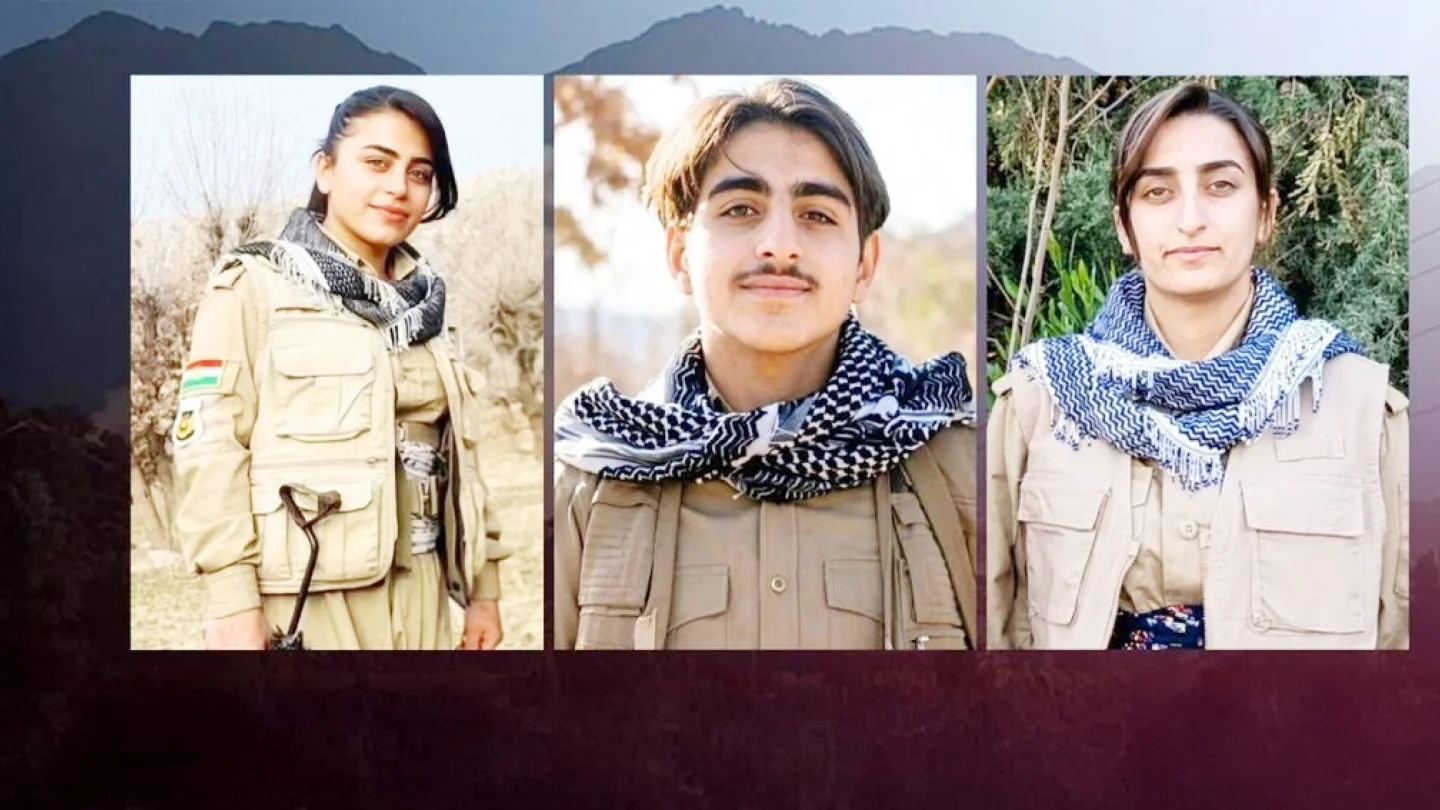  Şahîn Azarberzîn, Neda Mîrî ve Semîra Elahyarî 
