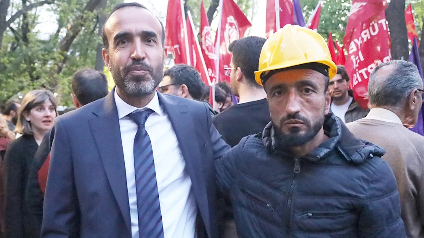 Madenciler eylem