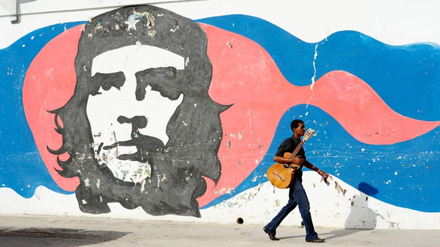 Küba, Che ve sanat/foto:AFP