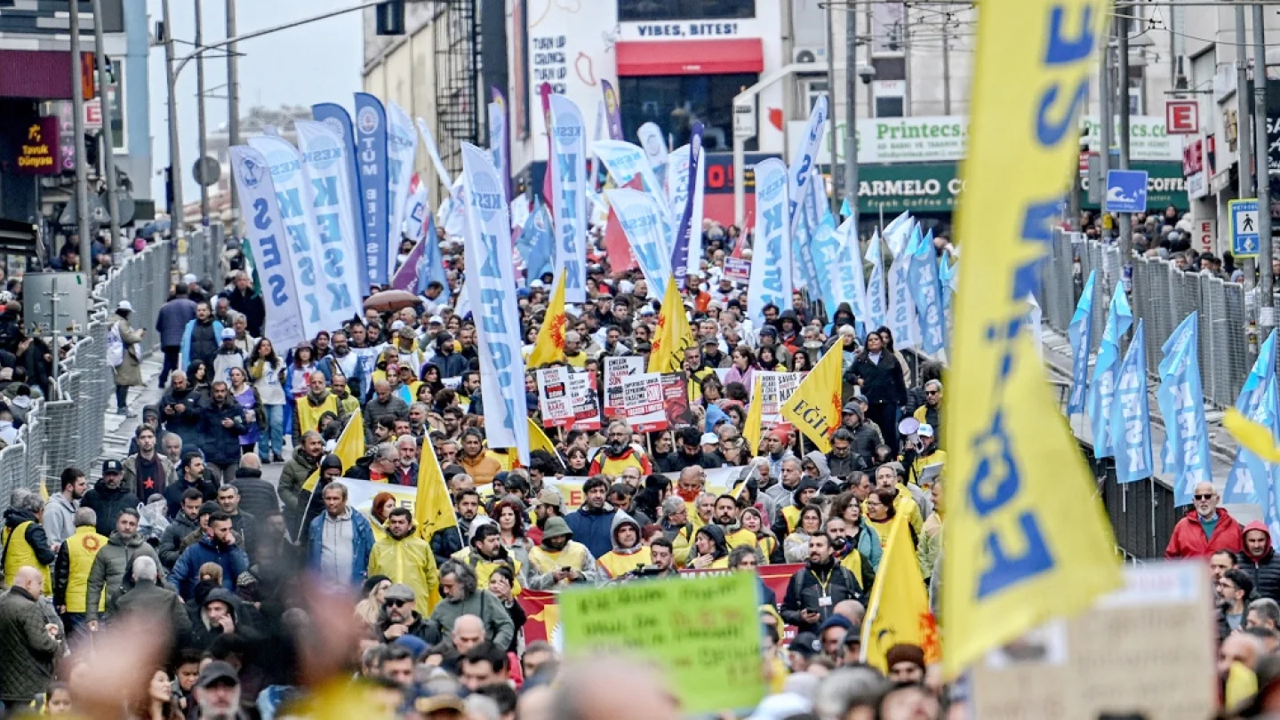 1 Mayıs yürüyüşü / Foto:AFP
