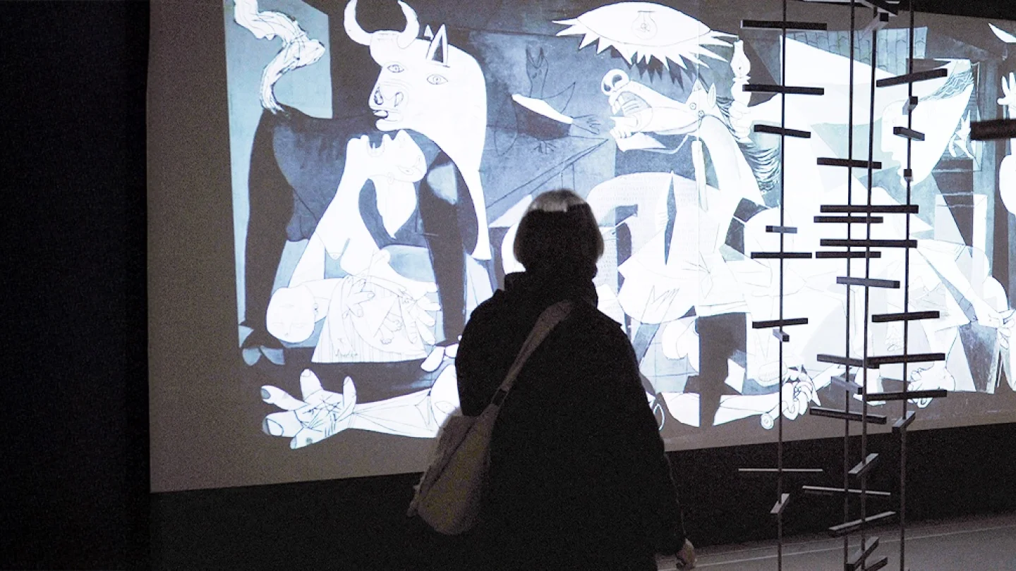 Picasso sergi/foto:AFP