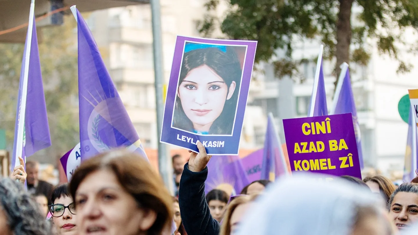 Leyla Qasim/eylem/foto:AFP