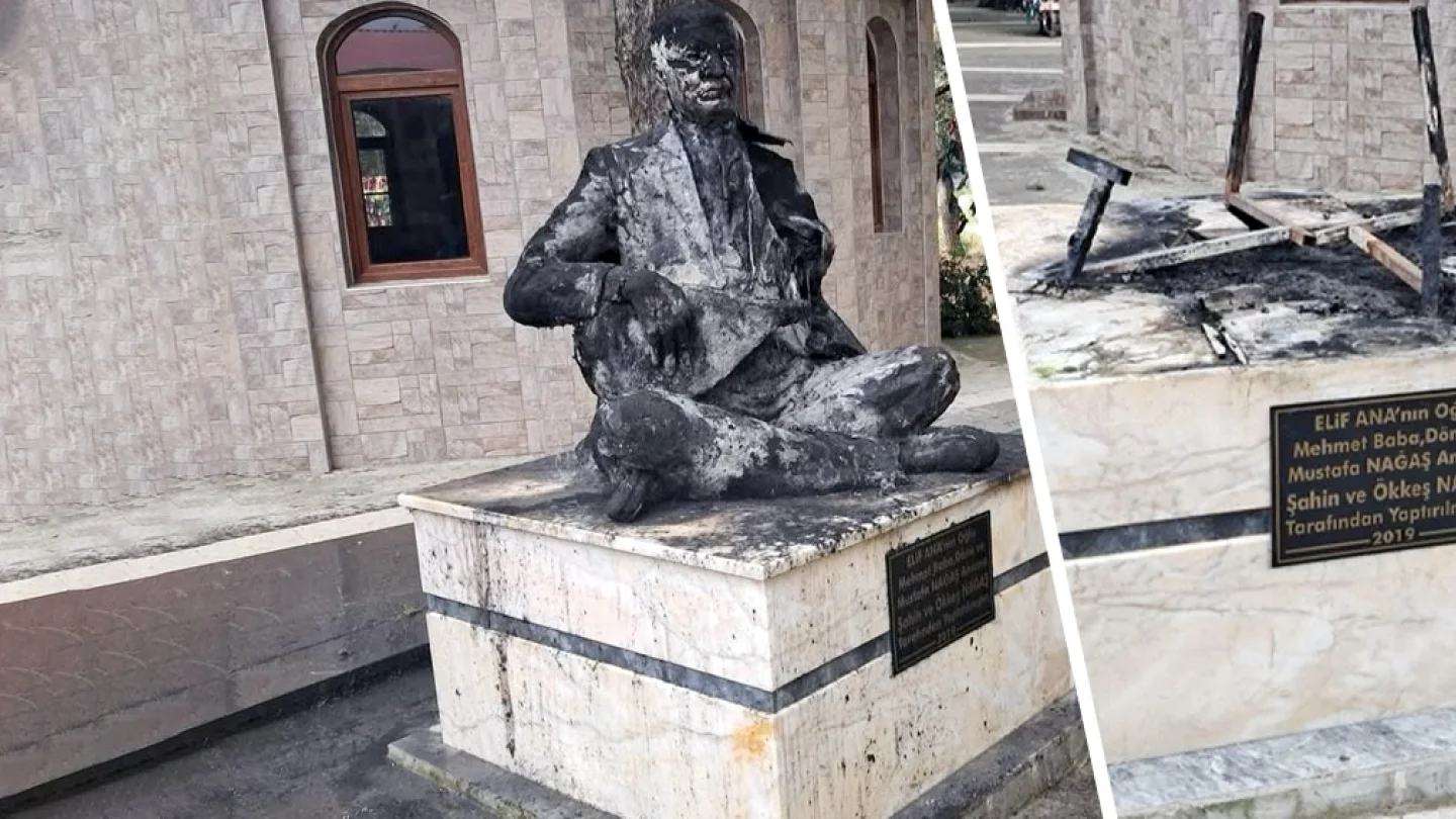 Elif Ana Türbesi'ne saldırı