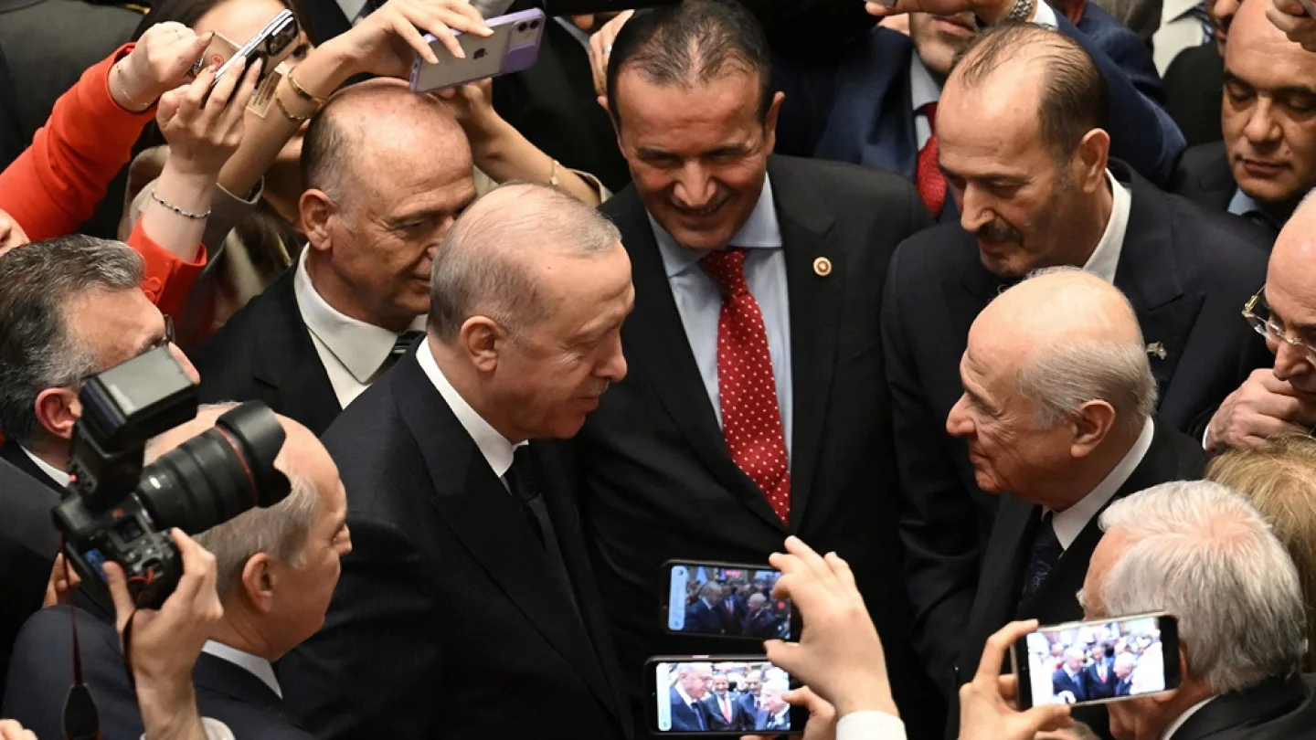 Erdoğan-Bahçeli/foto:AFP