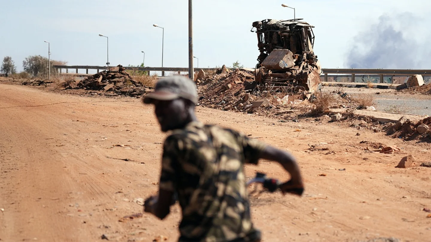 Sudan savaş cephesi/foto:AFP
