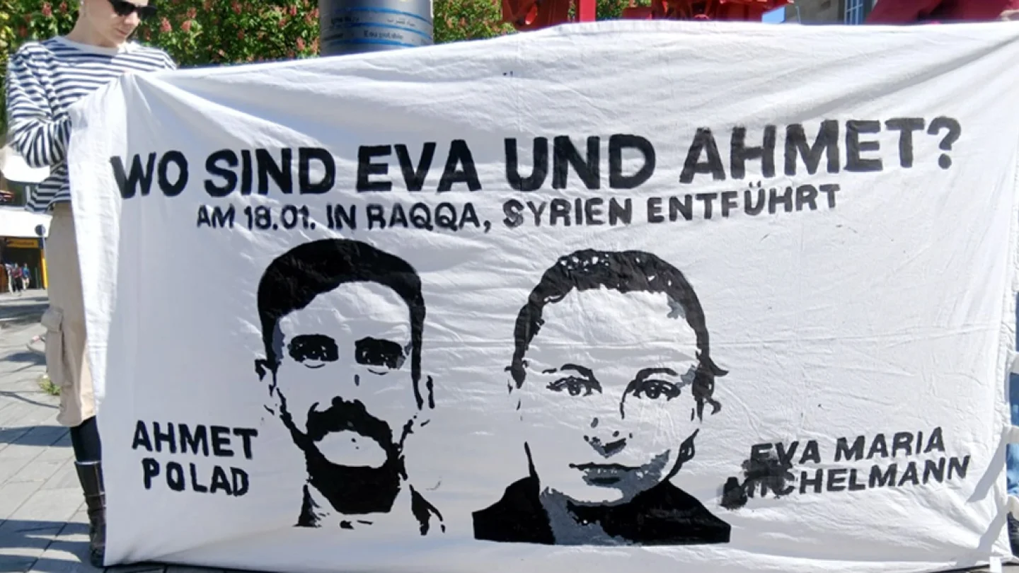 Eva Maria Michelmann Alman, Ahmed Polat için eylem