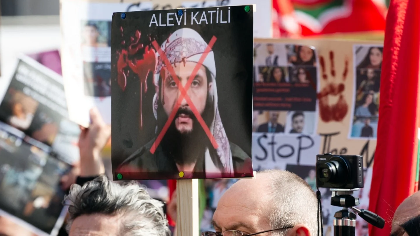 Alevi katliamı/protesto/foto:AFP