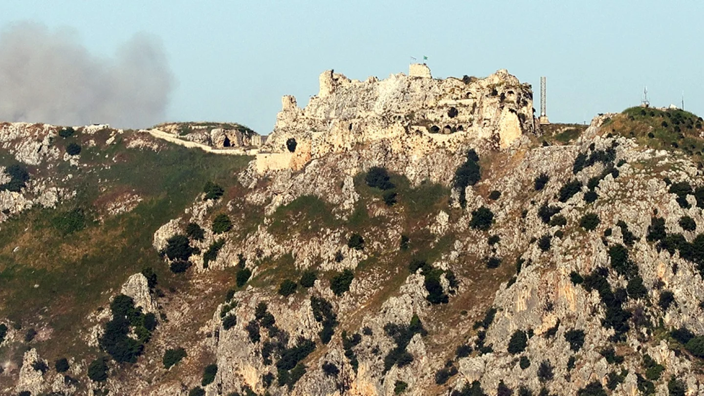 Şikeyf Kalesi/işgal saldırıları/foto:AFP