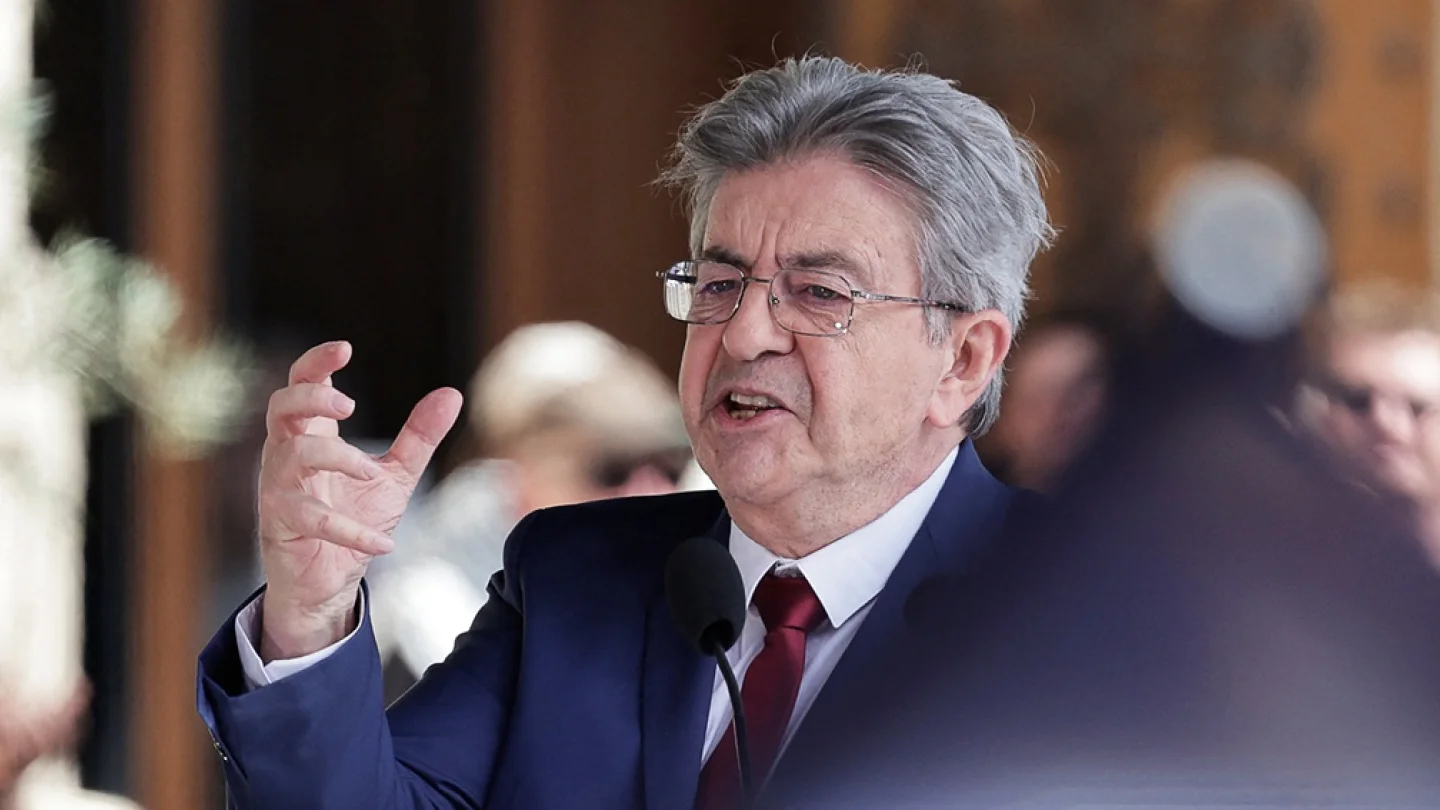 Mélenchon/Foto:AFP