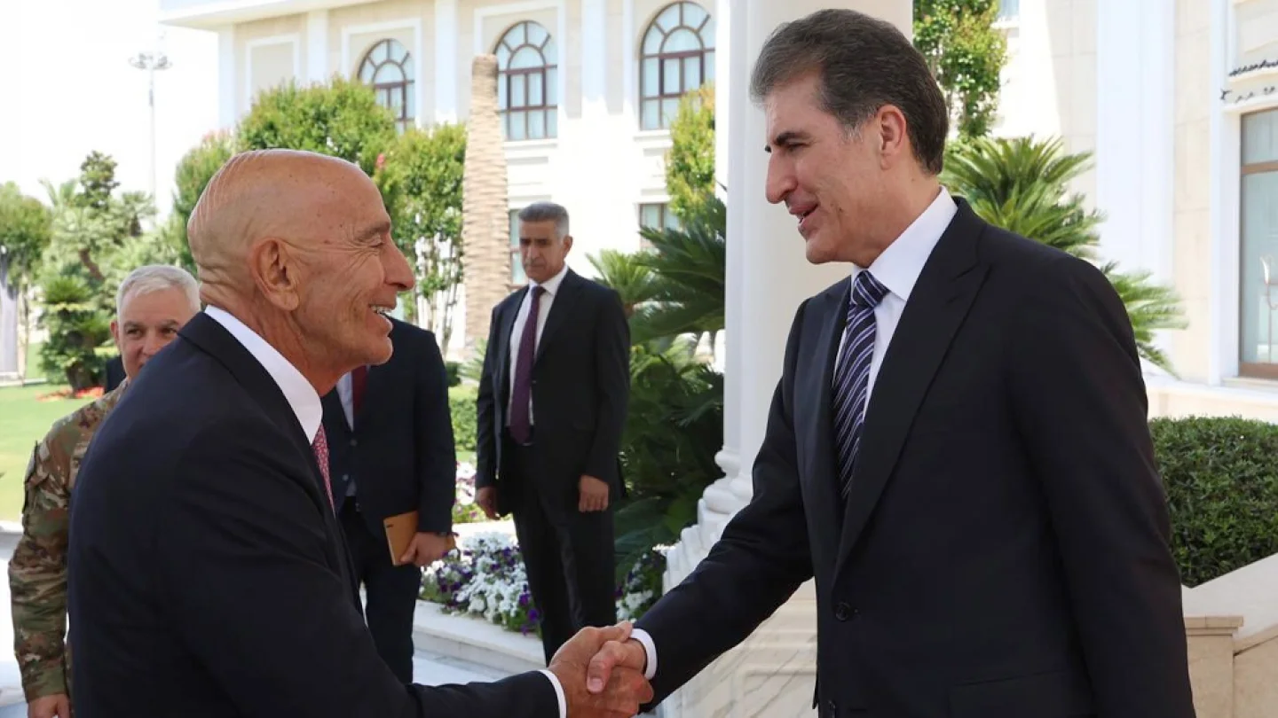 Tom Barrack ve Neçirvan Barzani