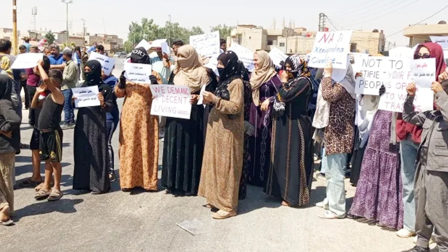 Rojava/protesto