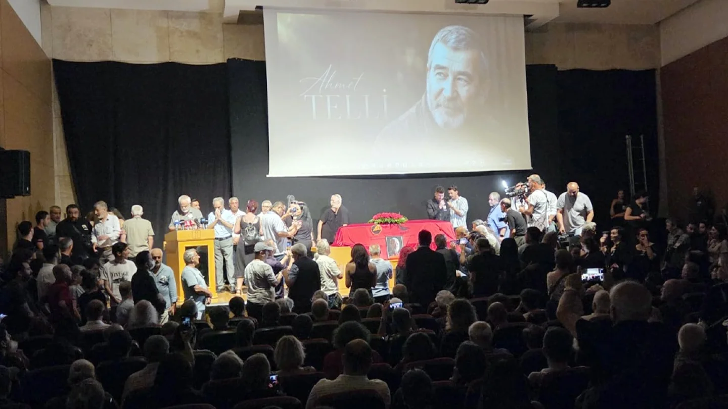 Ahmet Telli cenaze töreni