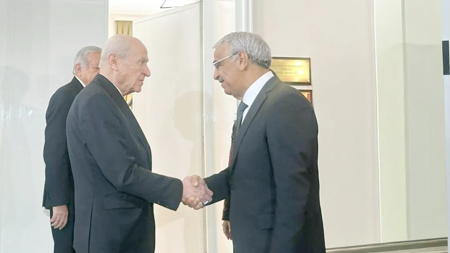 Devlet Bahçeli ve Mithat Sancar
