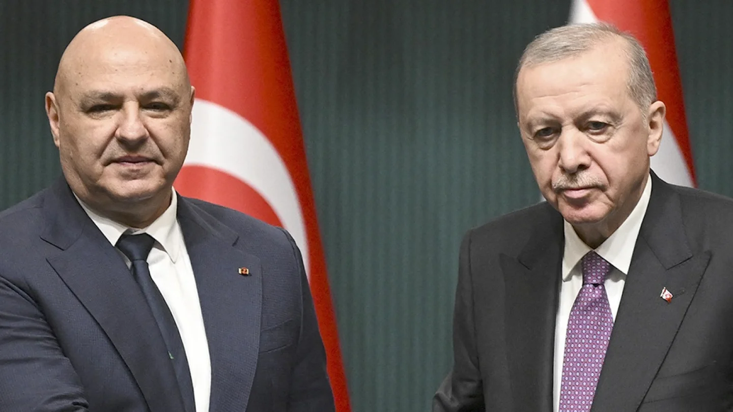 Joseph Avn ve Erdoğan / Foto:AFP
