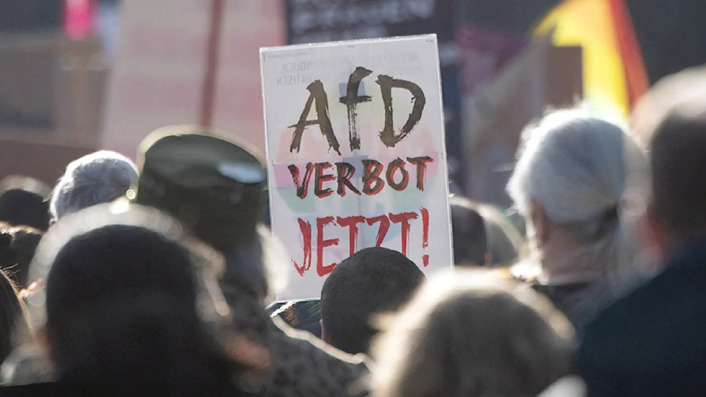 AFD protesto / foto:AFP