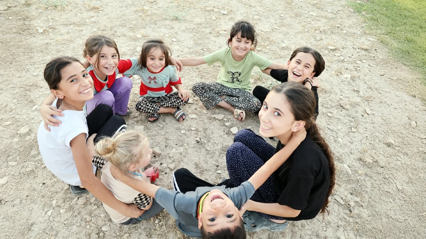 Şengal çocuklar/foto:Amed Deniz