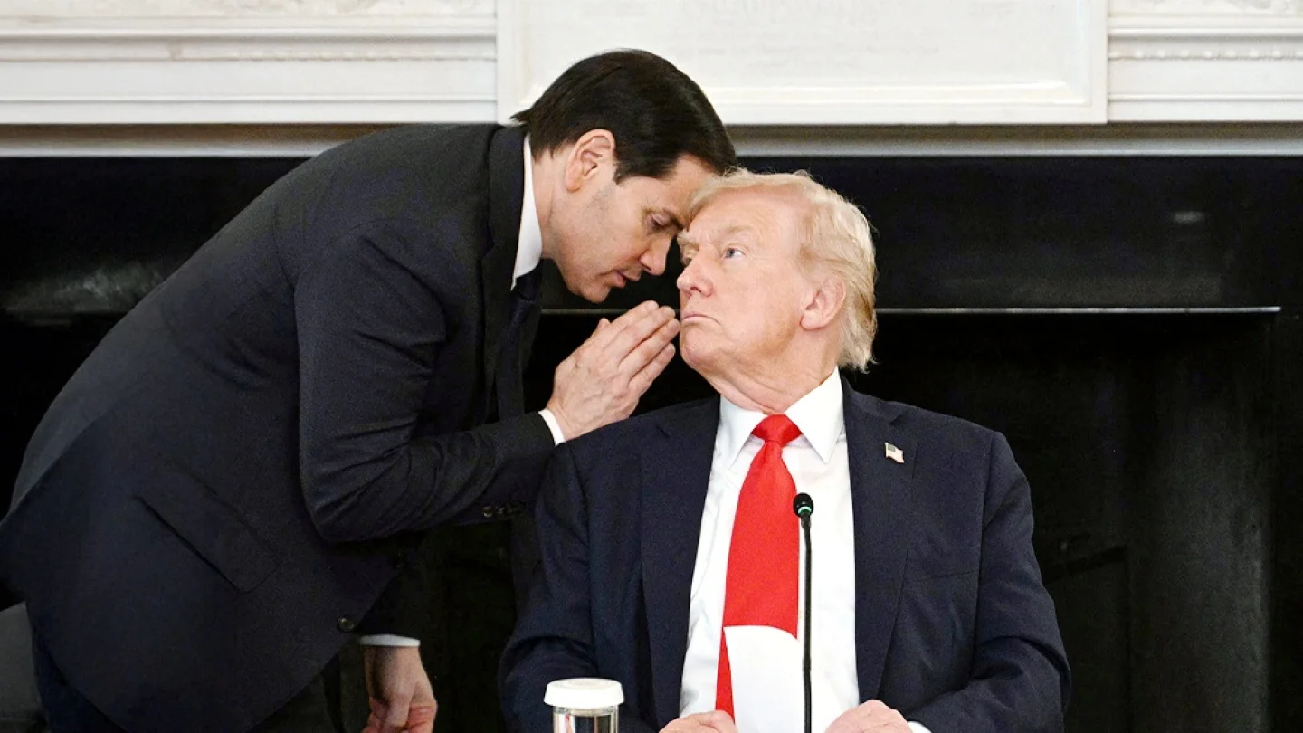 Marco Rubio ve Donald Trump/foto:AFP