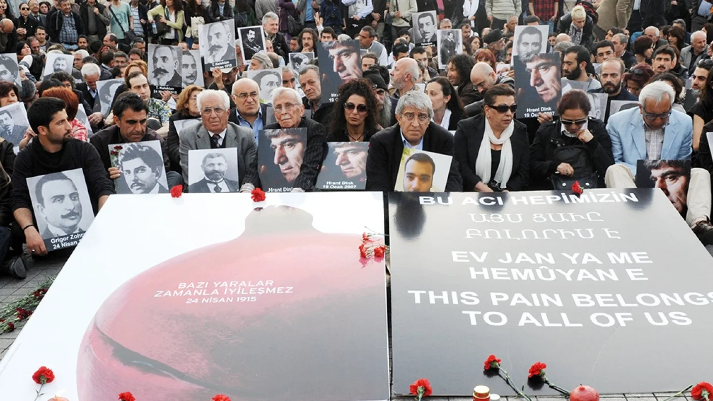 Ermeni Soykırımı anma/foto:AFP