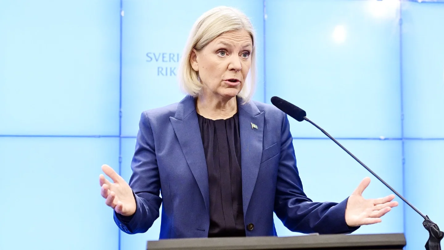 Magdalena Andersson/foto:AFP