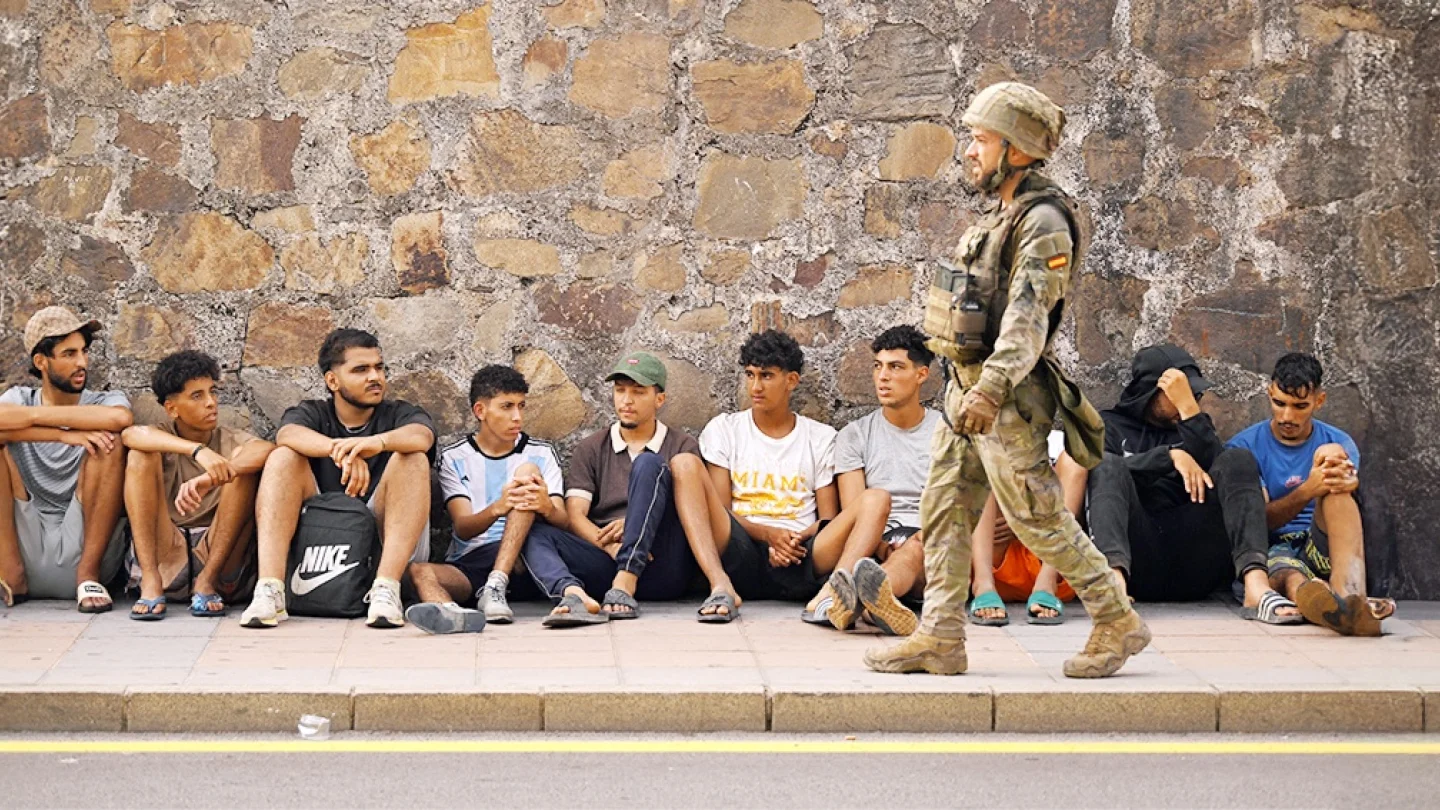 Göçmenler/foto:AFP