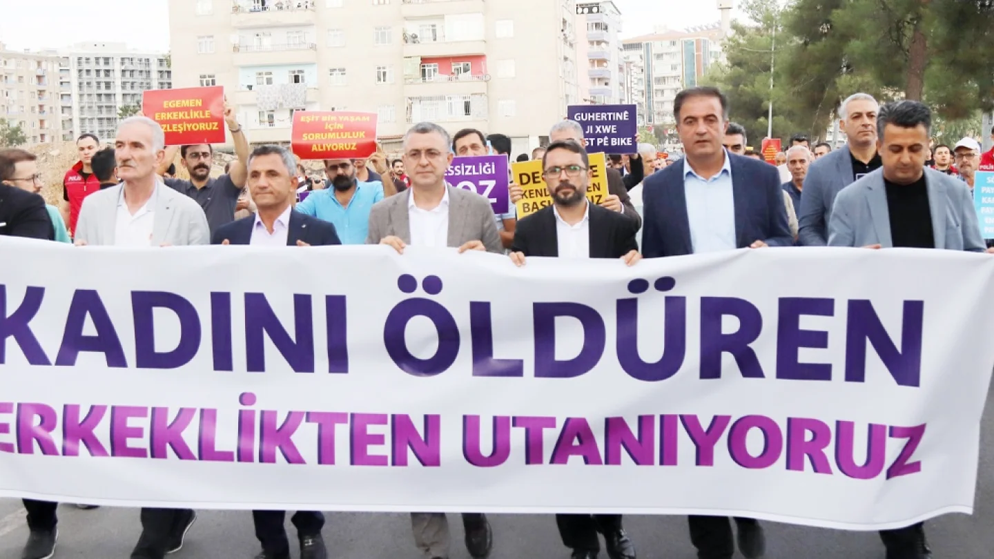 Şiddete arşı eylem/foto:MA