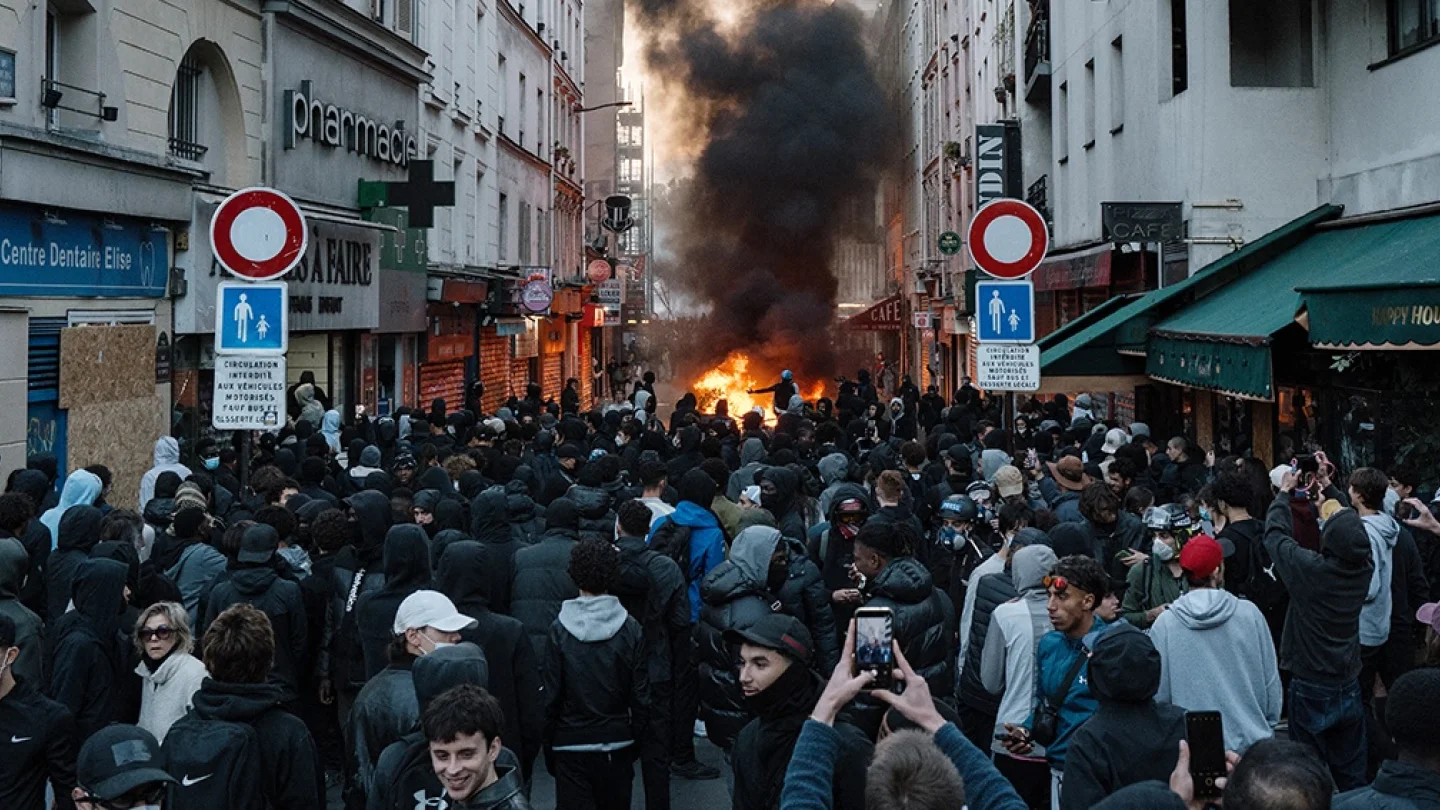 Fransa/protesto/foto:AFP