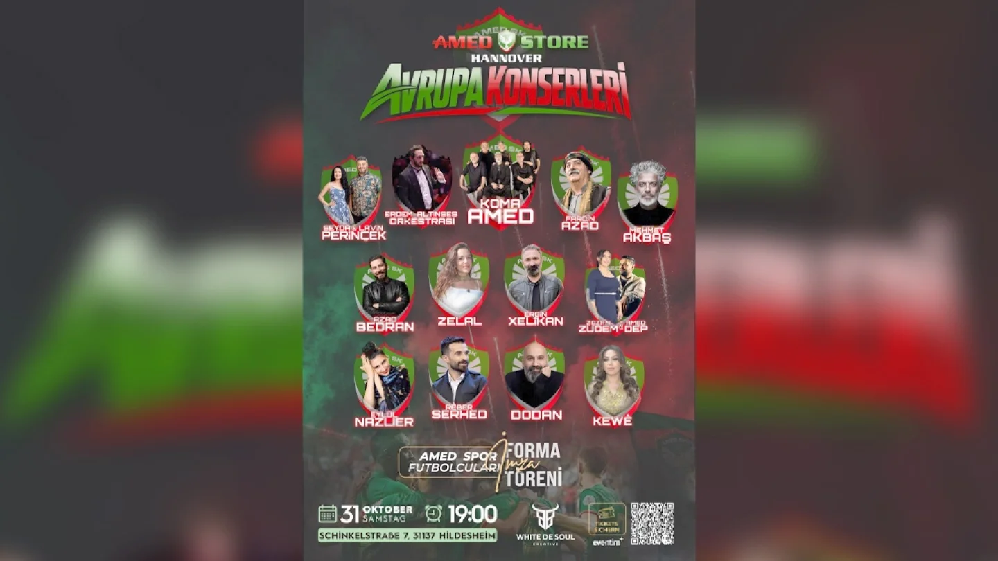 Amedspor dayanışma konseri