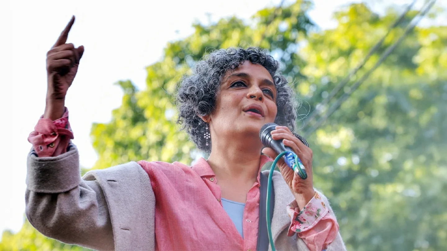 Arundhati Roy/foto:AFP