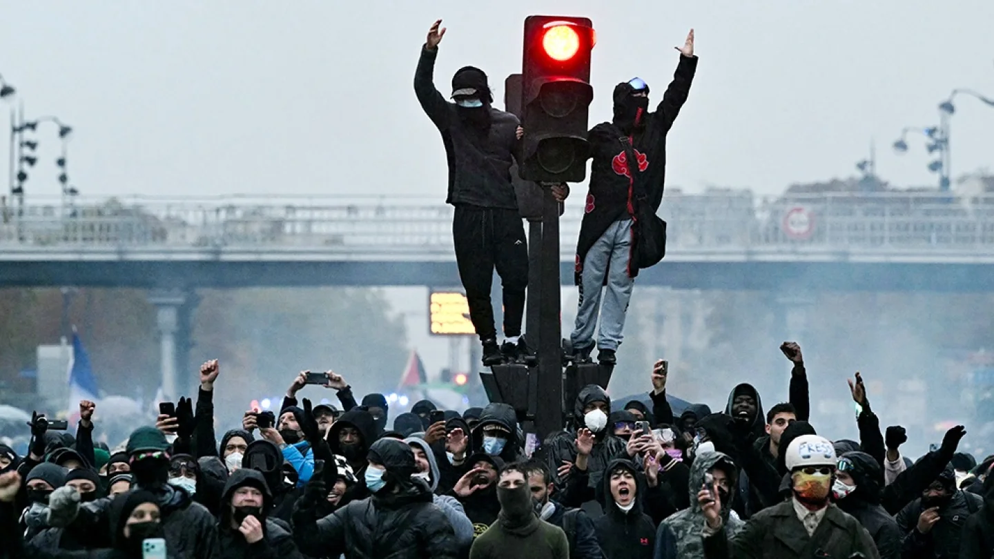 Fransa/protesto/foto:AFP