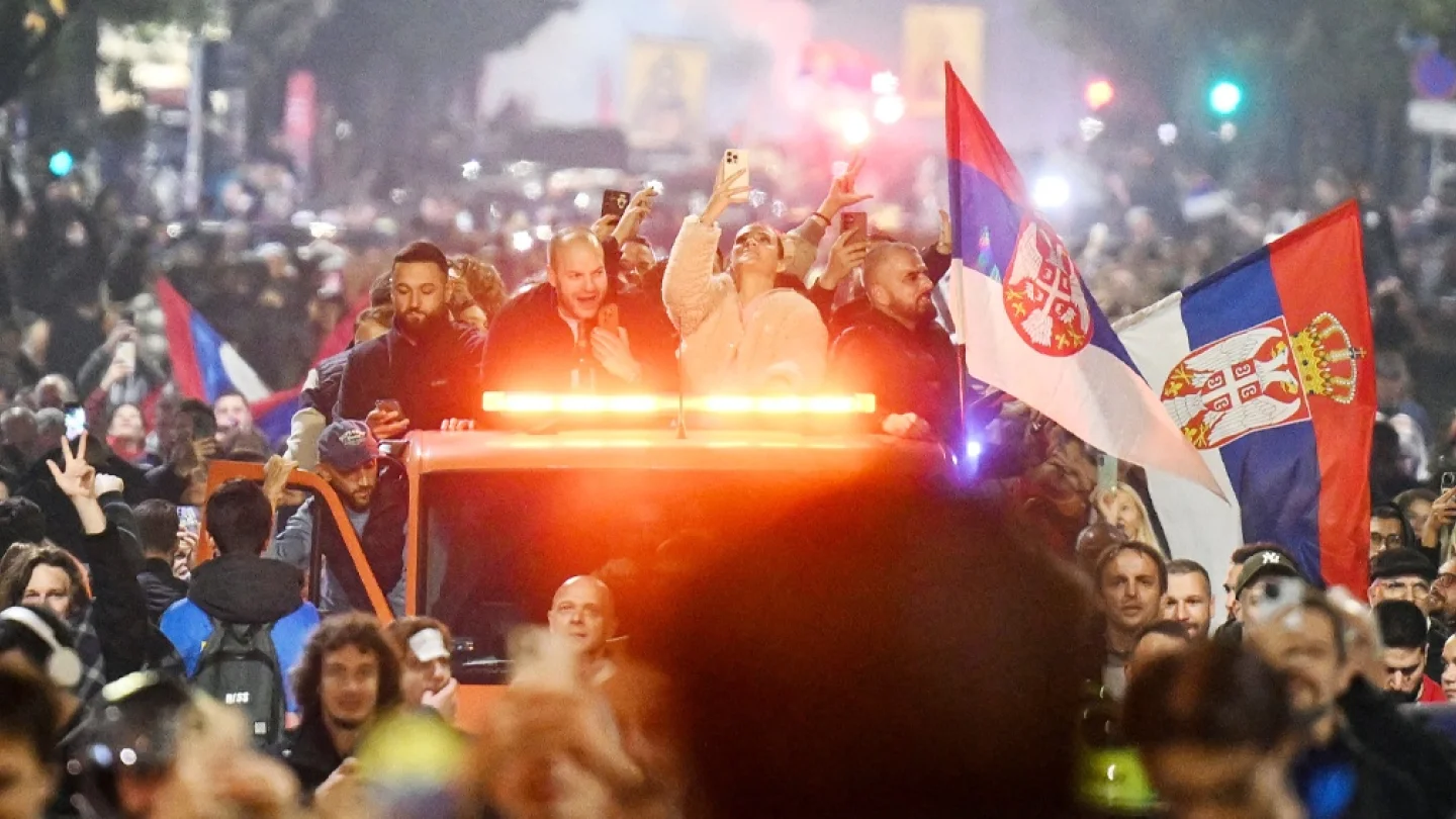 Sırbistan/seçim/foto:AFP