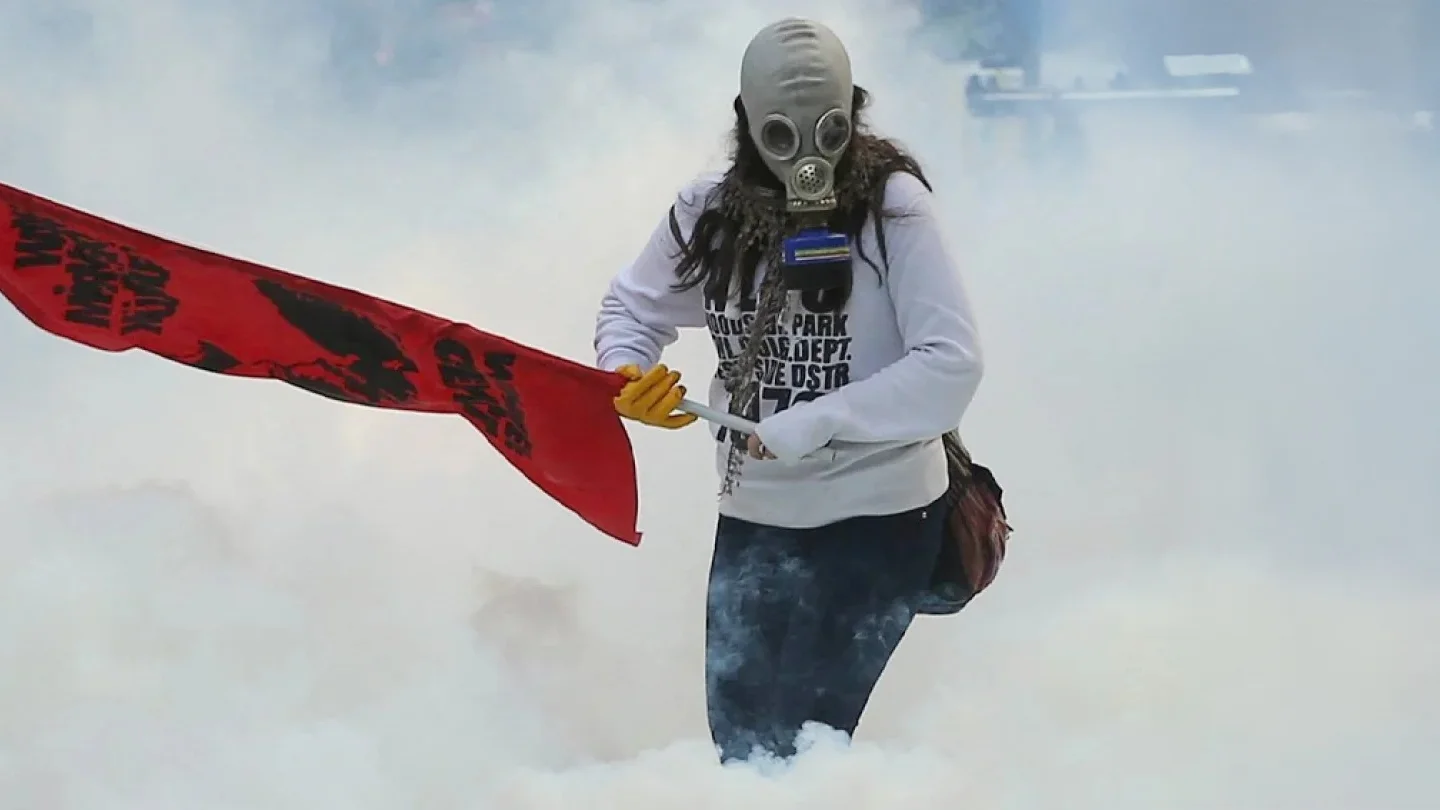 Protesto/foto:AFP