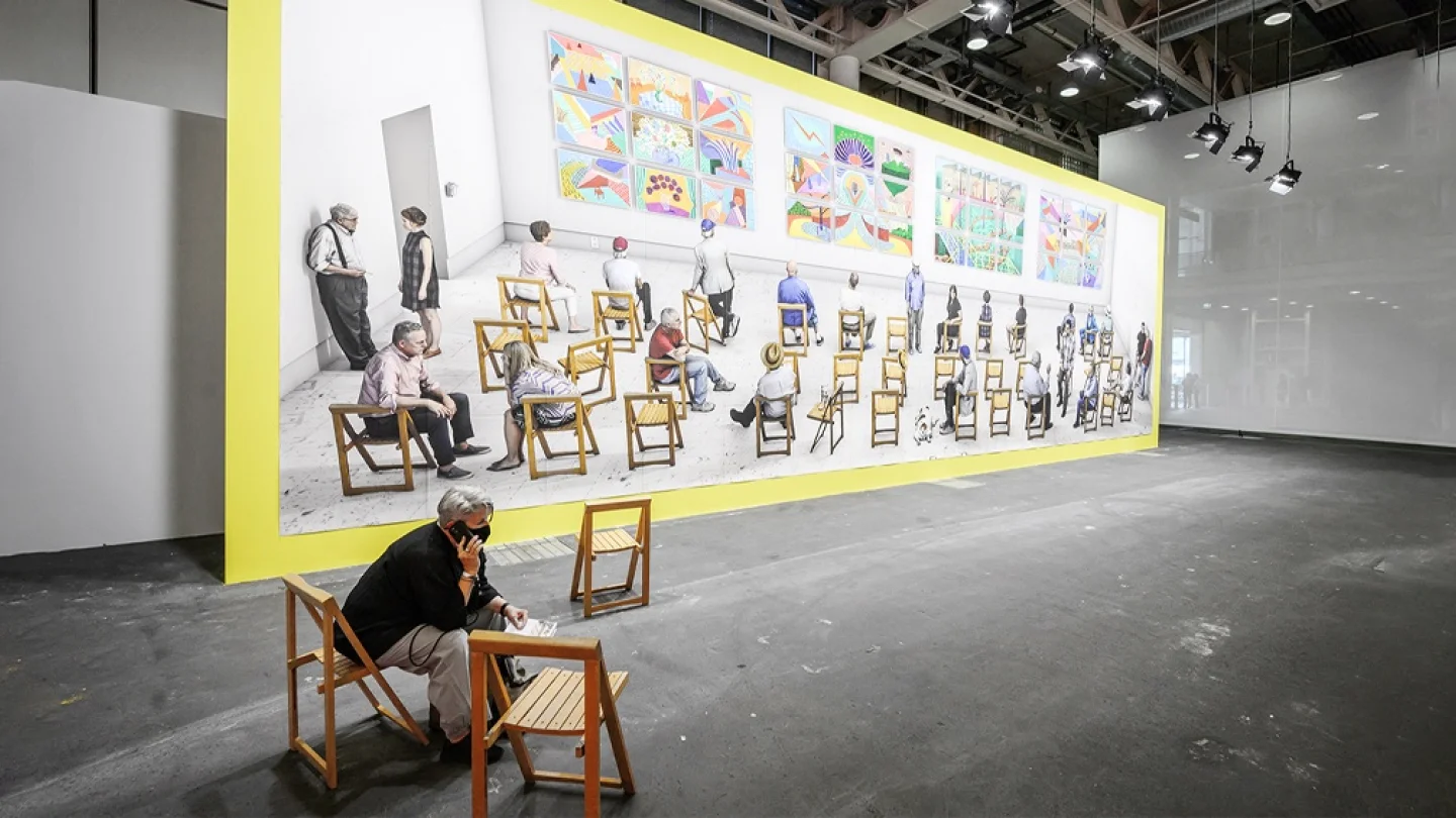 Çağdaş sanat/foto:AFP